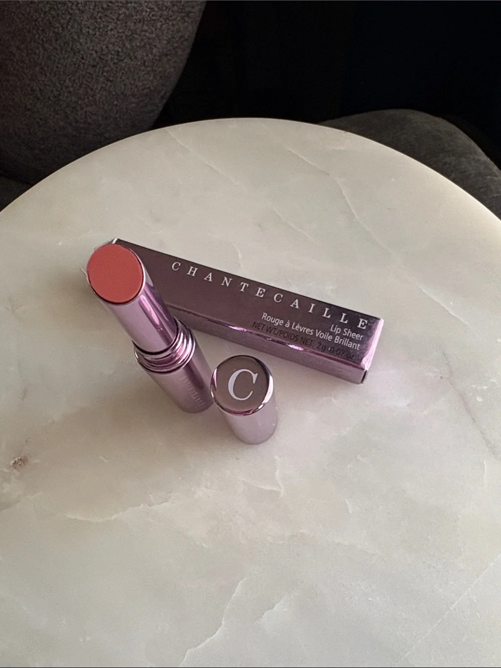 Chantecaille Lip Sheer Trio in MONARCH, ENTHUSIASM, and SWALLOWTAIL